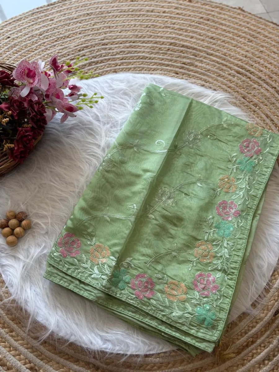 Viscose Embroidery Work Design | Samantha Collection